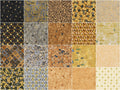 Gustav Klimt - Neutral Colorstory Fat Quarter Bundle Alternative View #2