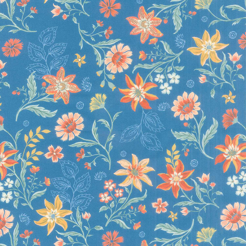 Cadence - Cadence Indigo Yardage Primary Image