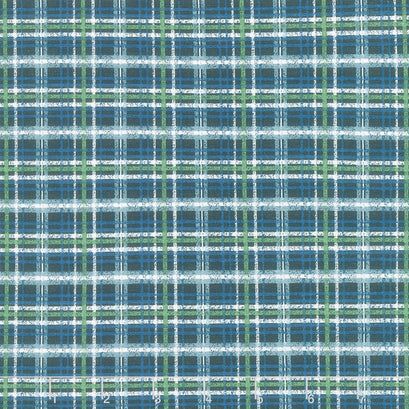 Winter Hollow - Plaid Navy Yardage