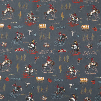 John Wayne Courage - Main Charcoal Yardage