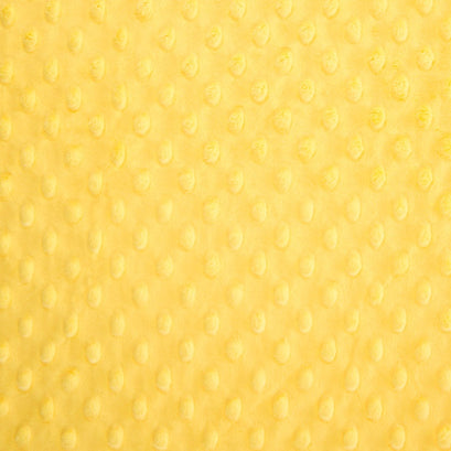 Cuddle® Embossed Dimple - Lemon 60" Minky Yardage