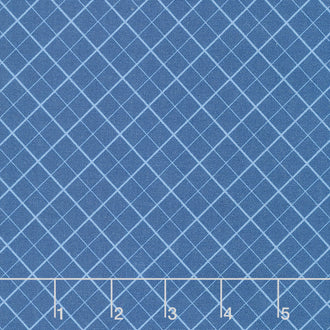Wilmington Essentials - Denim Jacket Trellis Blue Yardage