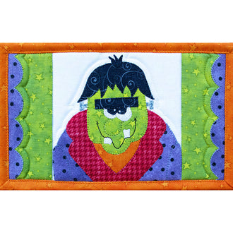 Frankie the Monster Mug Rug Kit