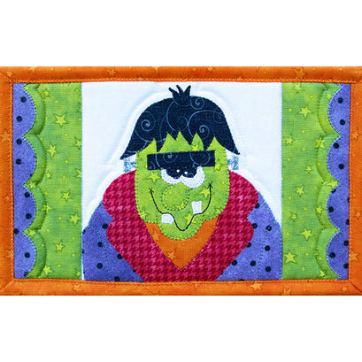 Frankie the Monster Mug Rug Kit