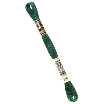 DMC Embroidery Floss - 319 Very Dark Pistachio Green Primary Image