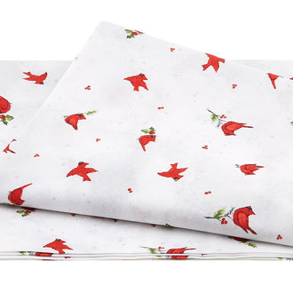 Nose to Nose - Mini Cardinal Toss White 2 Yard Cut