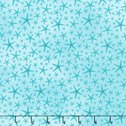 Beach Therapy - Starfish Aqua Yardage