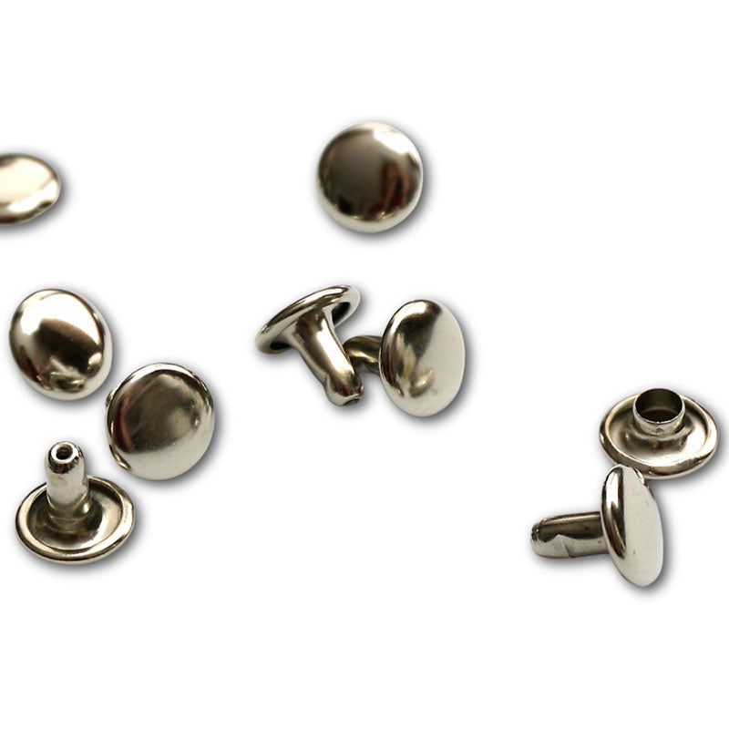 Emmaline Double Cap Rivets - Small Nickel Primary Image
