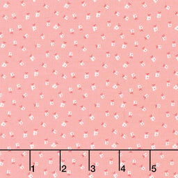 Bee Dots - Lillian Coral Yardage Primary Image