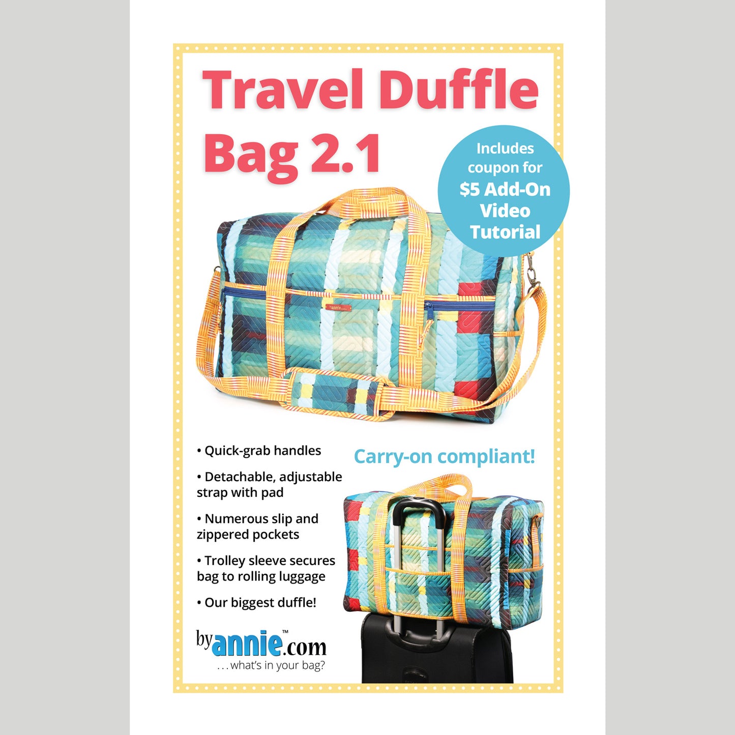 Travel Duffle Bag 2.1 Pattern Primary Image