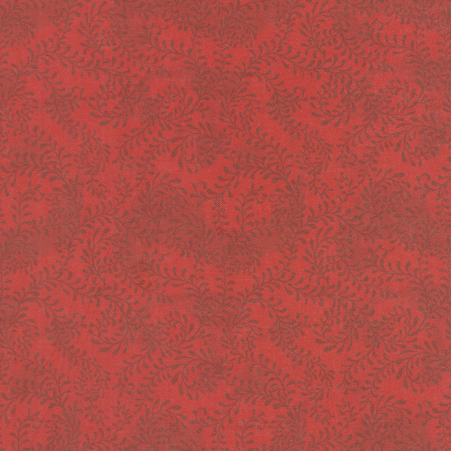 Wilmington Essentials - Swirling Leaves - Red Yardage Primary Image