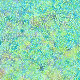 Pin Dot Floral Batiks - Berries Blue Green Yardage Primary Image