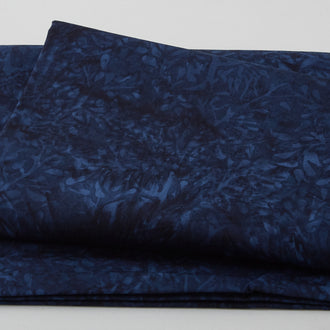 Winter's Foliage Batiks - Paisley Tree Navy 2 Yard Cut