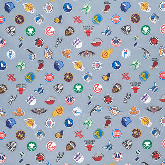 NBA - NBA Logo Toss Gray Yardage