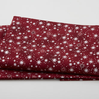 Star Sprinkle - Stars & Dots Red 2 Yard Cut