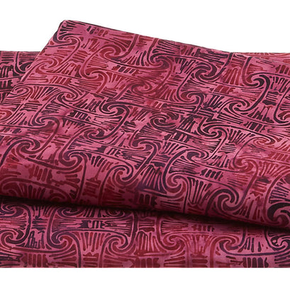 Urbanization Batiks - Columns Pomegranate 2 Yard Cut