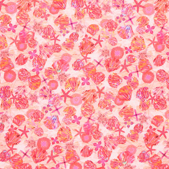 Oceanica - Shells Coral Yardage