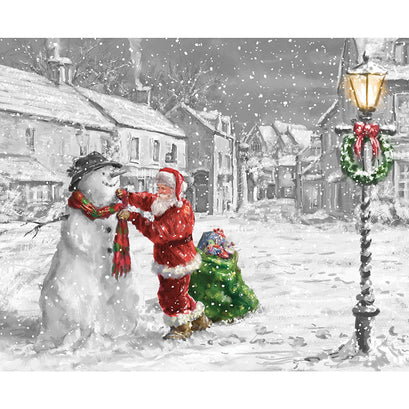 Picture a Christmas - Santa and Snowman Multi Panel