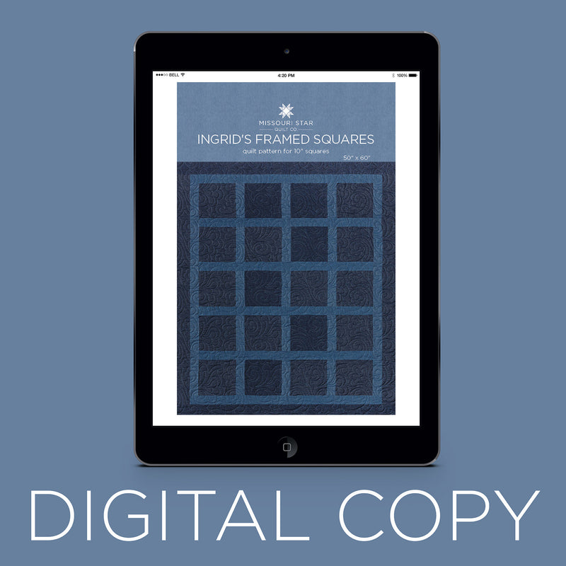 Digital Download - Ingrid's Framed Squares Pattern Primary Image