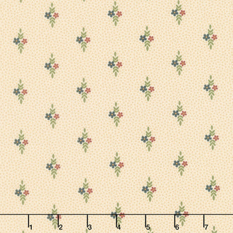 Fluttering Leaves - Daisy Duo Beechwood Yardage