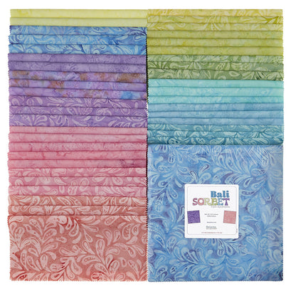Bali Batiks Sorbet Favorites 10" Squares
