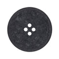 Recycled Cotton 30mm Button - Black Primary Image
