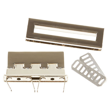 Sallie Tomato Designer Flip Lock - Nickel Primary Image