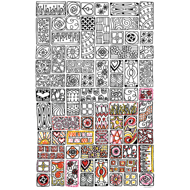 Zenbroidery Cubist Embroidery Kit Primary Image