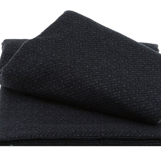 Woolies Flannel - Poodle Boucle Black 2 Yard Cut