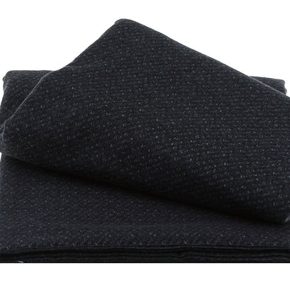 Woolies Flannel - Poodle Boucle Black 2 Yard Cut