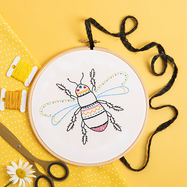 Bee Embroidery Kit Primary Image