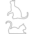 Full Line Stencil - Cats 1