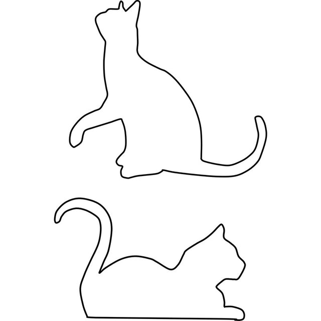 Full Line Stencil - Cats 1 Primary Image