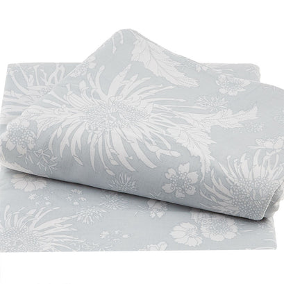 Bloom - Two Tone Floral Light Gray 108" Wide Backing 3 Yard Cut