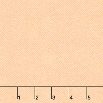 Little Lambies - Herringbone Orange Yardage