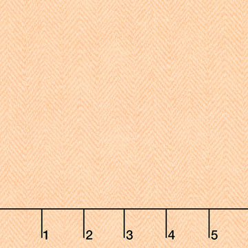 Little Lambies - Herringbone Orange Yardage Primary Image