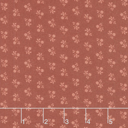 Red White and Beautiful - Sprigs Red Yardage Primary Image