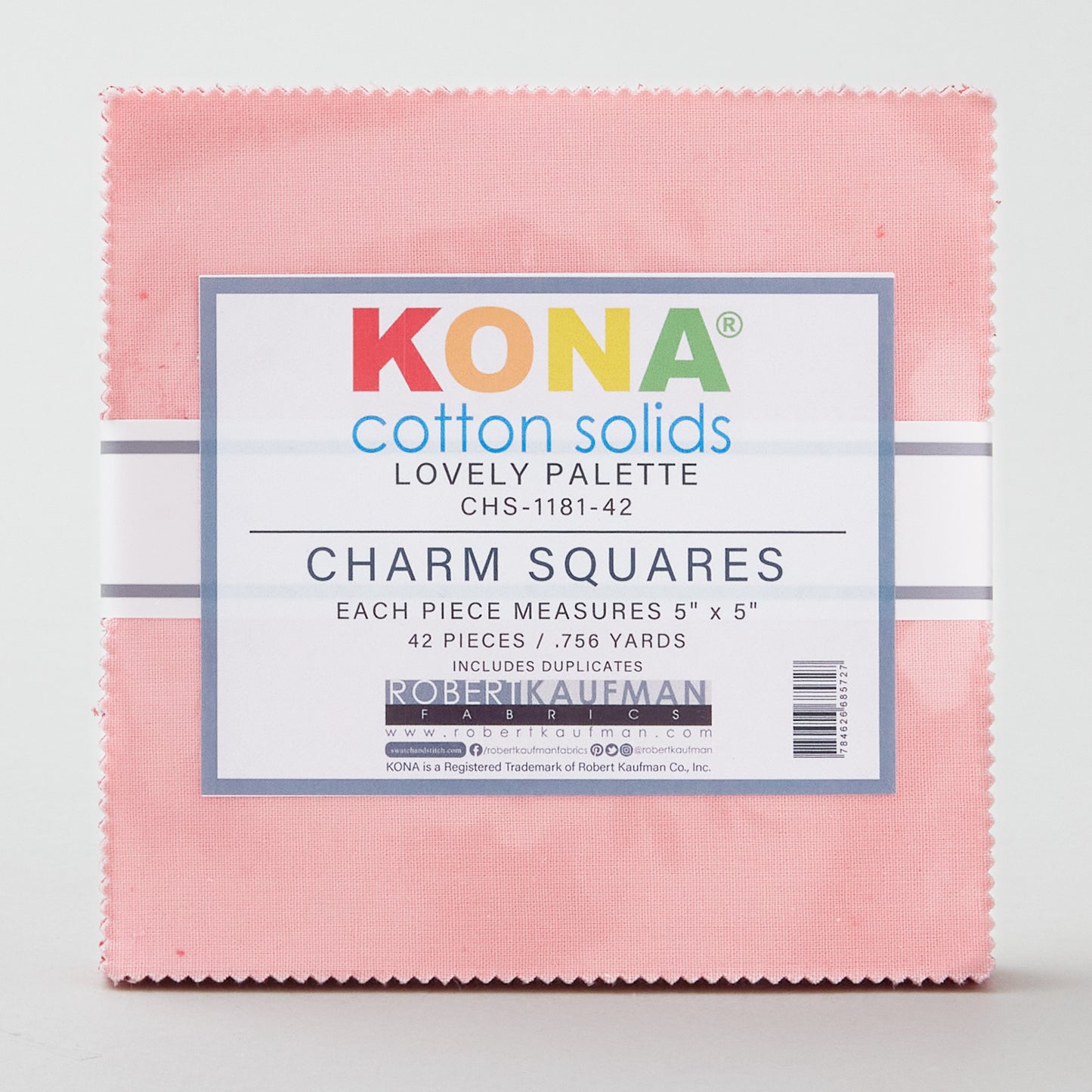 Kona Cotton - Lovely Palette Charm Pack Alternative View #1