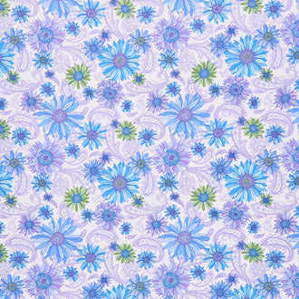 Sleepovers - Pillowcases Blue Yardage