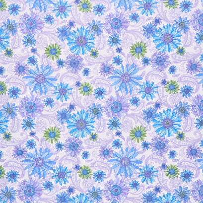 Sleepovers - Pillowcases Blue Yardage