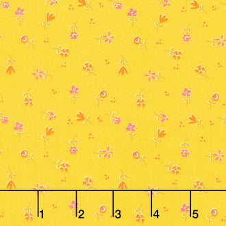 Adel in Summer - Flower Toss Sunshine Yardage