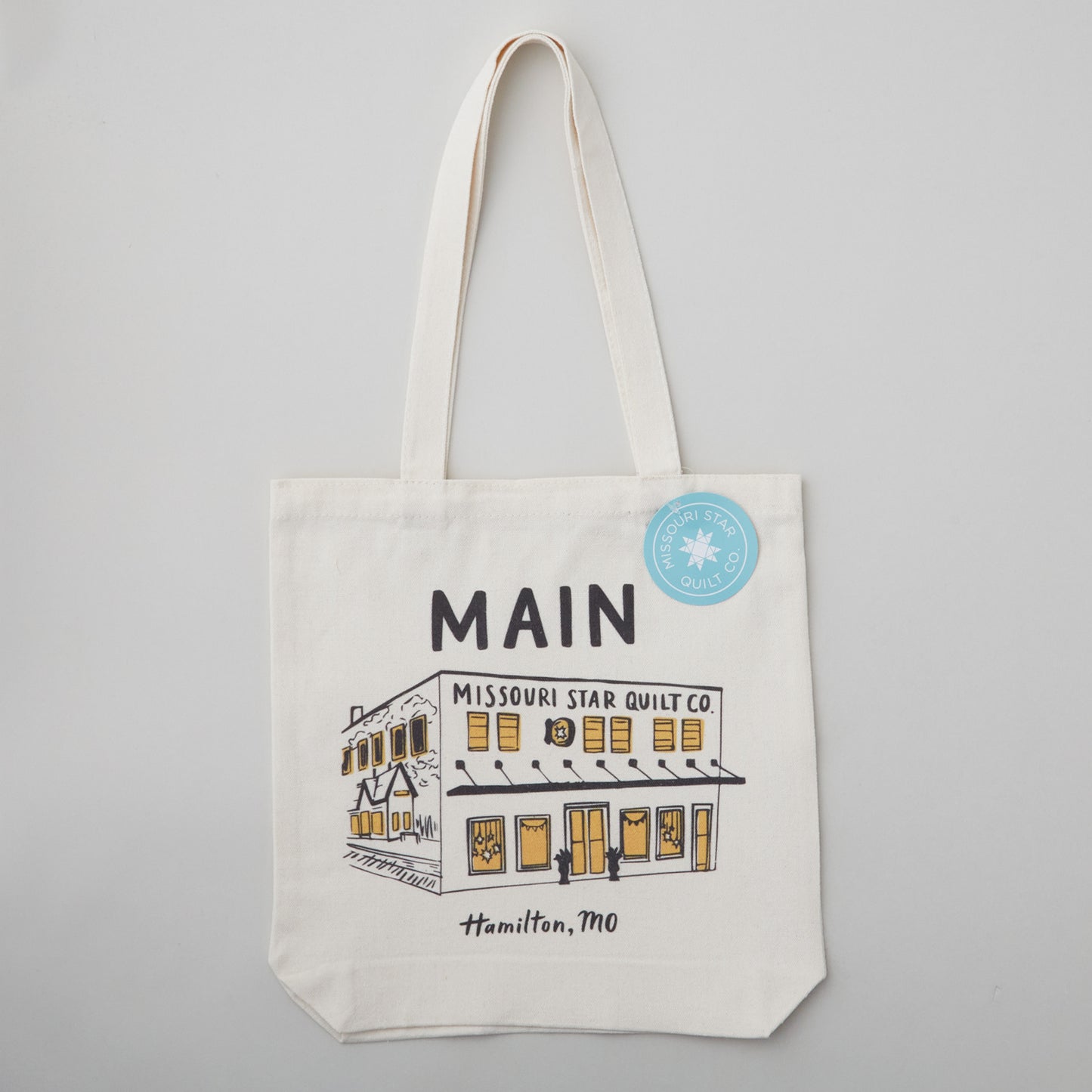 MSQC Canvas Shop Tote: Main Primary Image