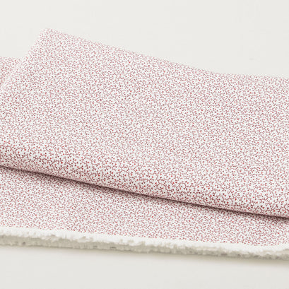 Memories in Redwork - Tiny Coral Pale Cream 2 Yard Cut