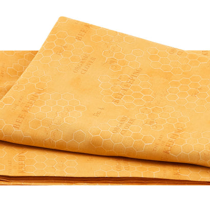 The Art of Beekeeping - Honeycomb Texture Yellow 2 Yard Cut