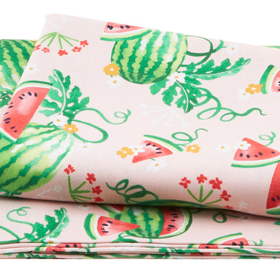 Sweetness - Peach Watermelons 2 Yard Cut