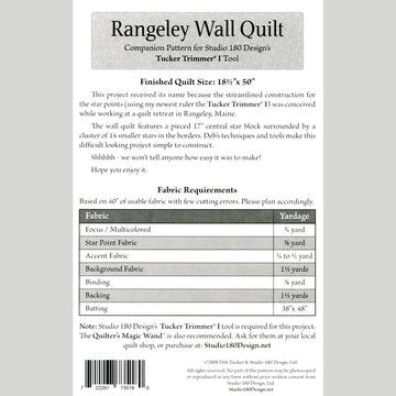 Rangeley Wall Hanging Pattern Alternative View #1