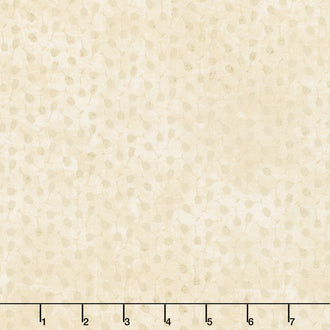 Life Happens - Wine Glass Blender Cream Yardage