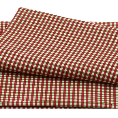 Winter Joy - Winter Check Red 2 Yard Cut