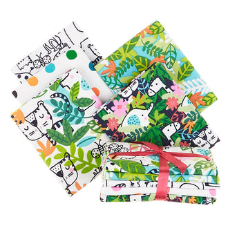 Safari Foliage Favorites 5 Piece Fat Quarter Bundle