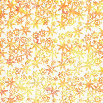 Breezy Brights - Starfish Orange Yardage